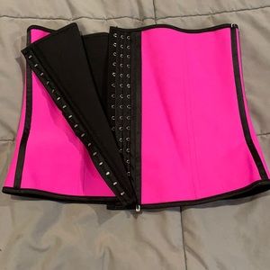 Pink bones corset
